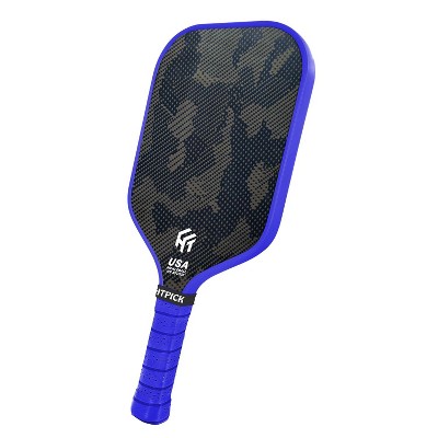 Aukfa Carbon Fiber Pickleball Paddle – Cold Pressed Multi-Layer Design, 16mm Polypropylene Core, Fabric Surface, Elongated Shape