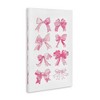 Stupell Industries Rows Of Pink Bows Canvas Wall Art - 3 of 4