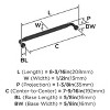 Amerock Coble Pull for Cabinets, Drawers, and Furniture - 3 of 4