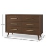 Child Craft 6-Drawer Cranbrook Double Dresser for Nursery or Bedroom, Anti-Tip Kit Included to Prevent Tipping, Non-Toxic, Baby Safe Finish - 3 of 4