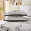 Acoinel Rose 3pcs Comforter Set，with 1 Comforter & 2 Pillowcases - 3 of 4