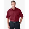 KingSize Men's Big & Tall Tall Wrinkle-Free Short-Sleeve Dress Shirt - 3 of 4