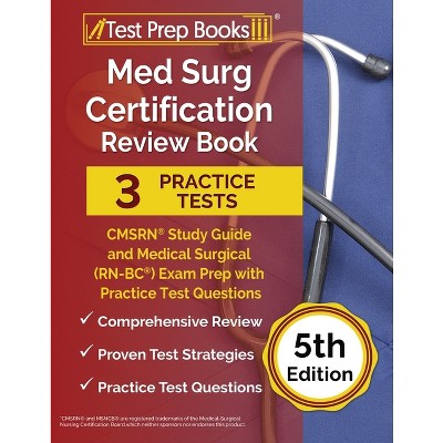 Med Surg Certification Review Book - by  Joshua Rueda (Paperback)