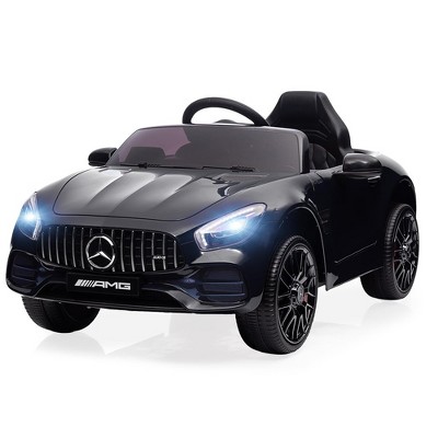 12V Power Battery Electric Vehicles for 3-7 Toddlers, Licensed Mercedes-Benz with Remote Control