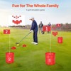 Backyard Golf Game 6 Hole Portable Outdoor Bucket Golf Game for Kids and Adults - 2 of 4