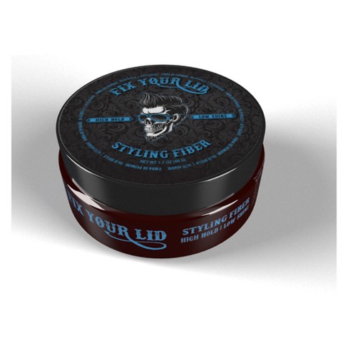 Fix Your Lid High Hold Styling Fiber Hair Pomade - Trial Size - 1.7oz :  Target