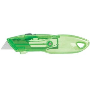 Home Plus Retractable Utility Knife Green (Case of 12) - 1 of 1