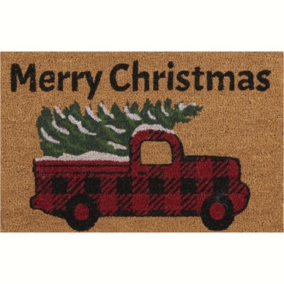 Nourison Casa Bella NC428 Indoor/Outdoor Doormat - Red 18"x28"