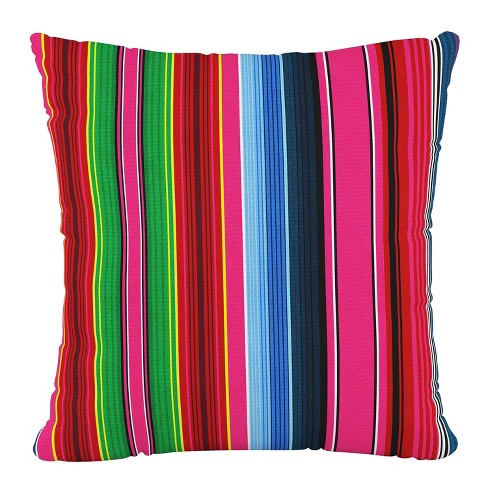 Southwestern Serape Stripe Throw Pillows