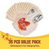 Joyfy 36 Pcs Thanksgiving Turkey Cutlery Party Favor Supply, Harvest Dinner Table Decoration Gold Foil Utensil Holders - 3 of 4