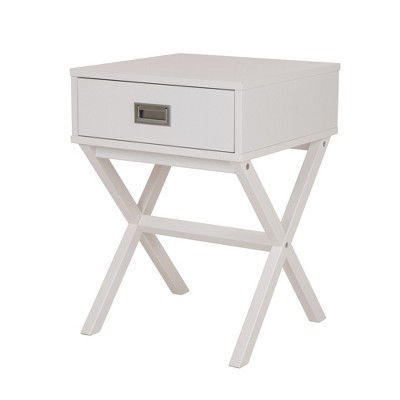 target white side table