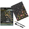 Brea Reese: Scratch Art Paper Pad - Fall Florals - 6 Designs, DIY Adult Craft - 4 of 4