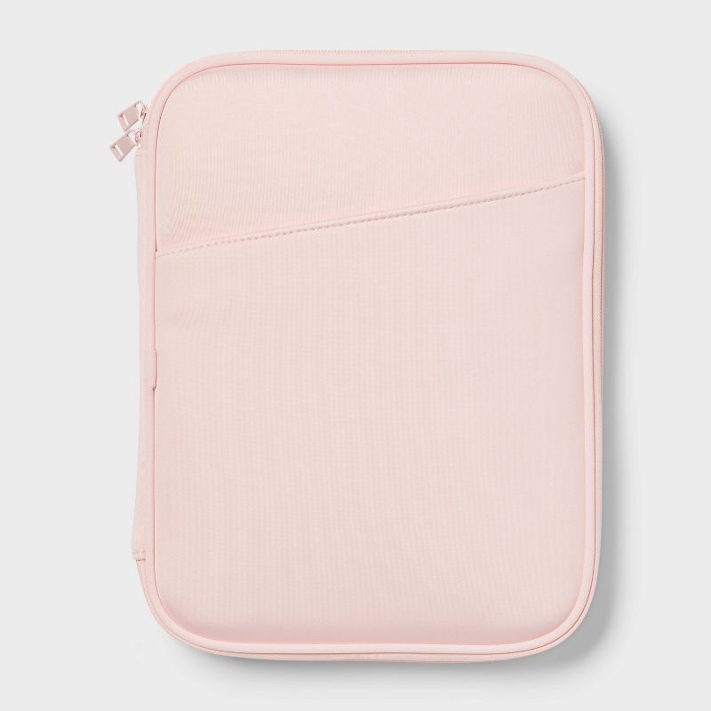 Zip Tablet Pouch Blush Pink Laptop Bag - Brightroom™