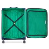 United Colors of Benetton x DELSEY PARIS Large Checked Color Block 27" Softside Spinner Suitcase - 3 of 4