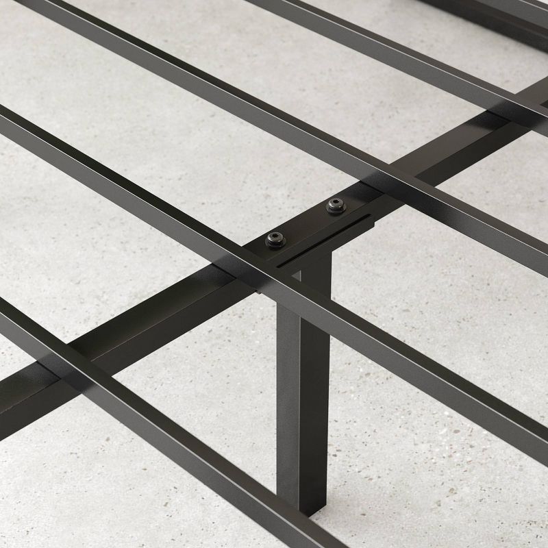 Lorelai 14" Metal Platform Bed Frame Black - Zinus, 5 of 8