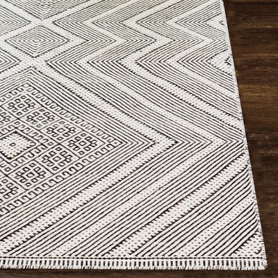 Southern View 2' x 3' Gray Wool Area Rug