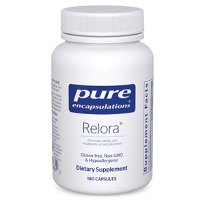 Pure Encapsulations Relora - Hypoallergenic Supplement Promotes Healthy Cortisol and DHEA Production and Moderates Occasional Stress - 180 Capsules - 1 of 4