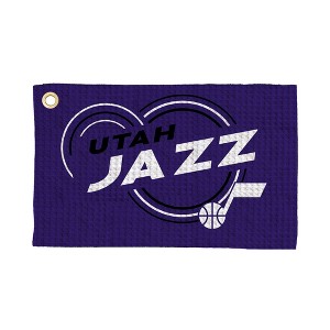 NBA Droplets Golf Waffle Fan Towel - 1 of 4