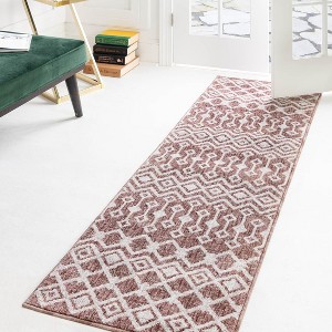 Unique Loom Eco Trellis Native Trellis Indoor Woven Area Rug - 1 of 4