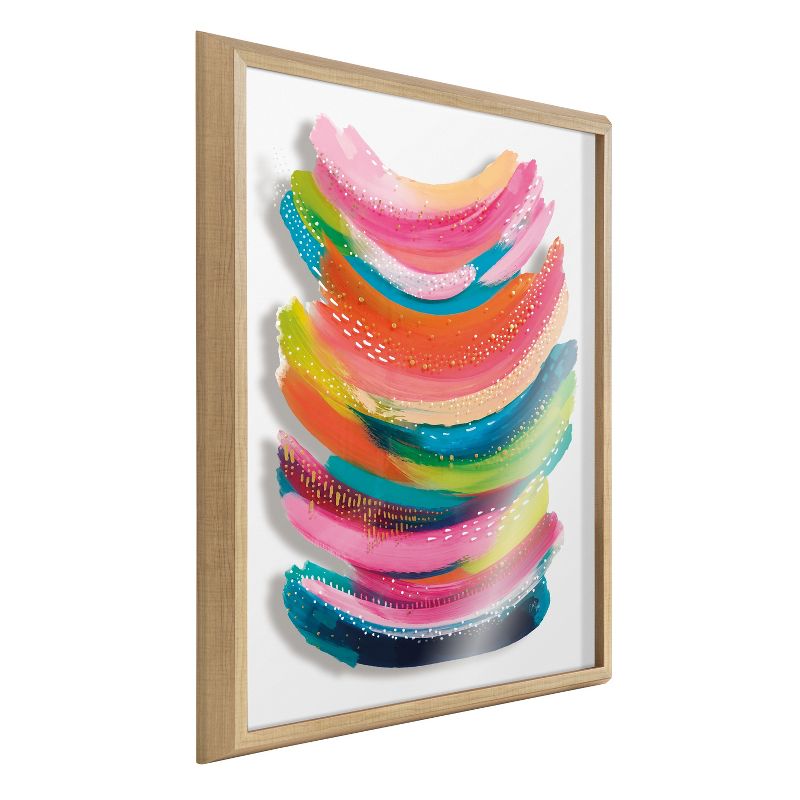 Kate and Laurel Blake Bright Abstract Framed Printed Art by Jessi Raulet of Ettavee, 1 of 7