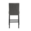 NicBex Set of 2 Bar Stools for Kitchen Island,Modern Counter Bar Stools with Wooden Legs,Bar Chairs for Dining Rooms,Kitchens Islands,Gray - 2 of 4