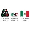 Big Dot of Happiness Viva Mexico - Paper Straw Decor - Mexican Independence Day Party Striped Decorative Straws - Set of 24 - 2 of 4