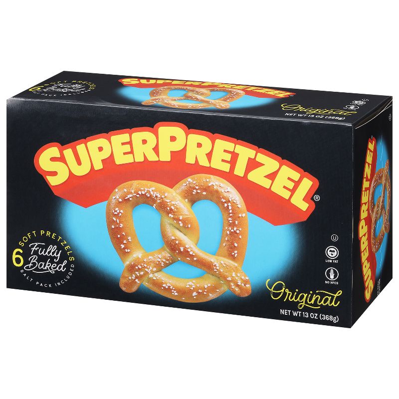 SuperPretzel Frozen Baked Soft Pretzels - 6ct/13oz, 3 of 11