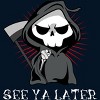 Men's Design By Humans See Ya Later Halloween T Shirt By thebeardstudio T-Shirt - 2 of 4