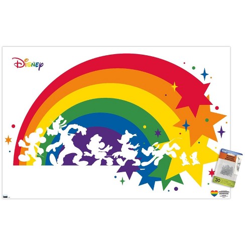 Trends International Disney Mickey Mouse & Friends - Rainbow Unframed Wall Poster Prints - image 1 of 4