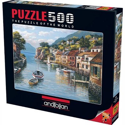 Anatolian Village on the Water 500 pc   Jigsaw Puzzle 3535