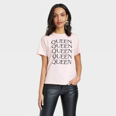 Black and pink outlet women's t shirt