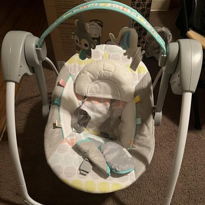 Bright Starts Baby Swing Review and Assembly 