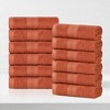 Eco-Friendly Sustainable Cotton Solid Lightweight Bathroom Set by Blue Nile Mills - 2 of 4