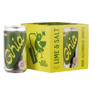 Ghia Non-Alcoholic Le Spritz Lime & Salt - 4pk/8.4 fl oz Cans - 1 of 4