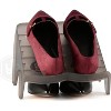 YBM Home Double Shoe Storage Slots Organizer for Closet, 2 Pair Unit, Pack of 2 - 2 of 3