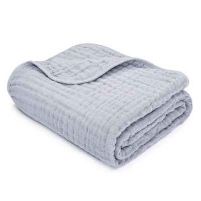 Baby Muslin Blanket, Large 40" X 40" By Comfy Cubs
