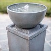 XIYUYEU Water Fountain Outdoor Floor Fountain Garden Fountains for Lawn Backyard Porch, Gray - 3 of 4