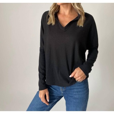 Women's Molly Ribbed Top - SIX/FIFTY