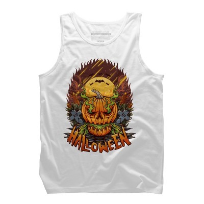 Men's Design By Humans halloween By arjanaproject Tank Top