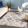Hauteloom Buckner Blue Ikat Rug - 4 of 4