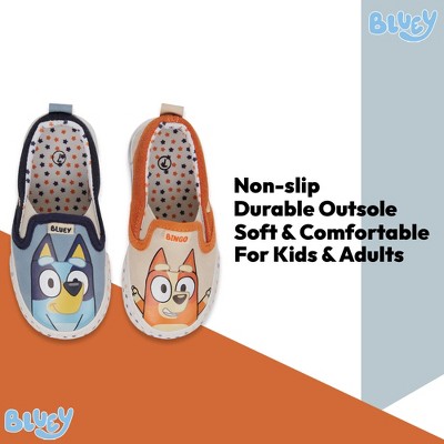 Bluey and Bingo Slip-On Sneakers - Bluey, Bandit, Chilli - Slip On ...