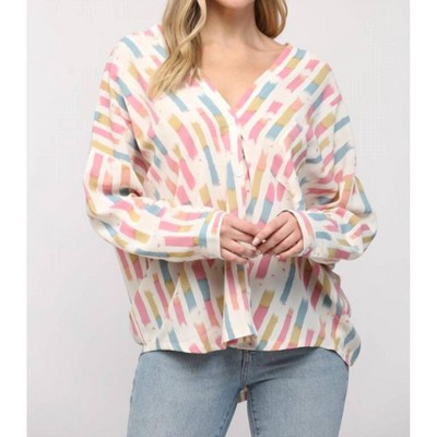 Women's Abstract Blouse - Fate