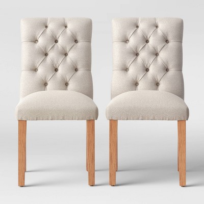 tufted dining chair target