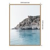 Amanti Art Sculptured Shoreline Milos by Bella Eve Canvas Wall Art Print Framed - 3 of 4