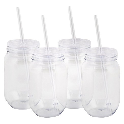 plastic mason jars bulk