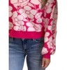 Women's Long Sleeve Floral Sweater - LLOVE - 2 of 3