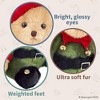 Bearington Jingle Toes Christmas Bear Plush, 14 Inch Christmas Stuffed Animal Teddy Bear, Ideal Elf Stuffed Animal Gift for Kids - 3 of 4