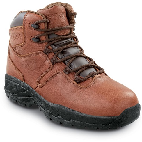 Alpine Swiss Brent Mens Hiking Boots Comfortable Mid Ankle Outdoor