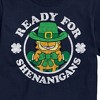 Men's - Garfield - Ready For Shenanigans Patrick's Day Short Sleeve Graphic T-Shirt - 2 of 4