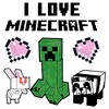 Men's Minecraft Love and Mobs T-Shirt - image 2 of 4